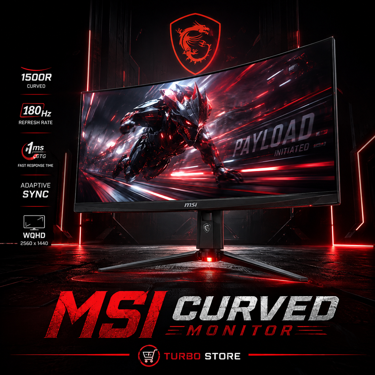 MSI G27C4 E3 Curved Gaming Monitor